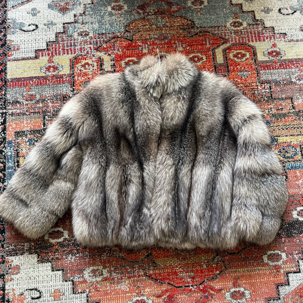 Vintage Luxurious Fox Fur Coat